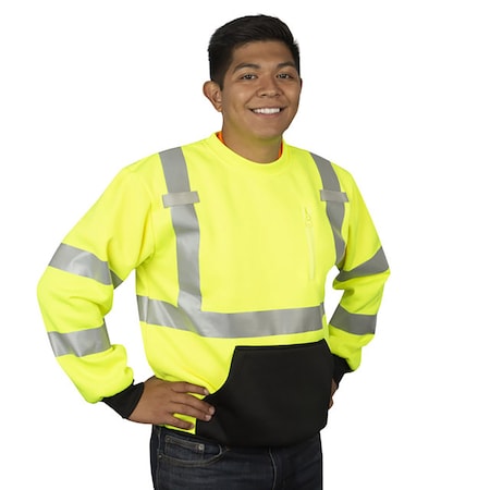 Cordova Sweatshirt, COR-BRITE, Type R, Class 3, 4XL SS201H4XL